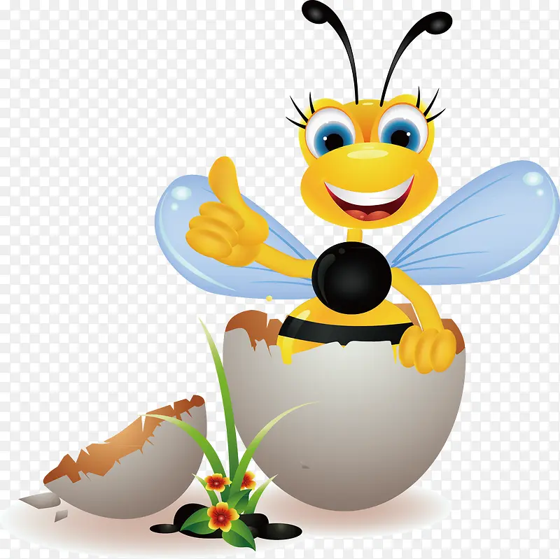 蜜蜂创意设计矢量