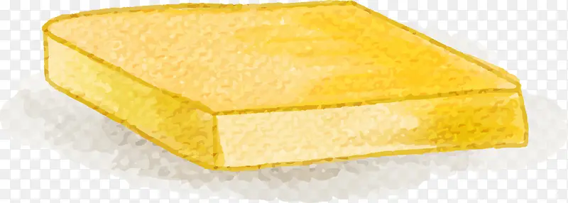 黄油面包矢量