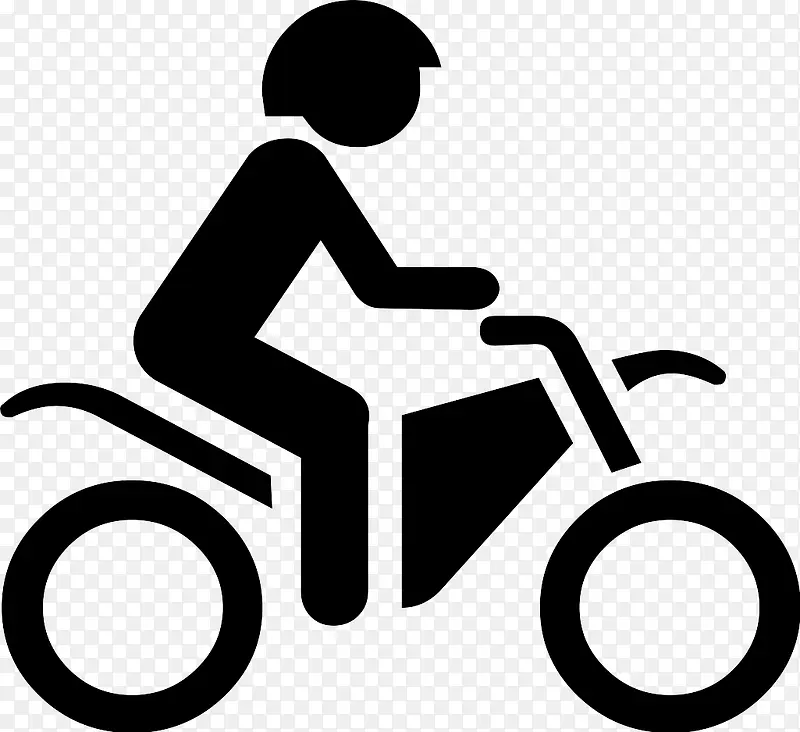骑摩托车的人Map-icons