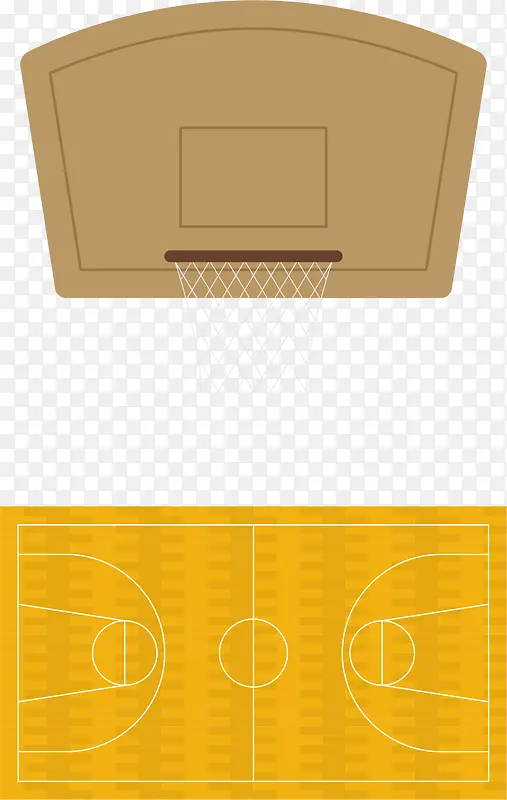 篮球场篮板