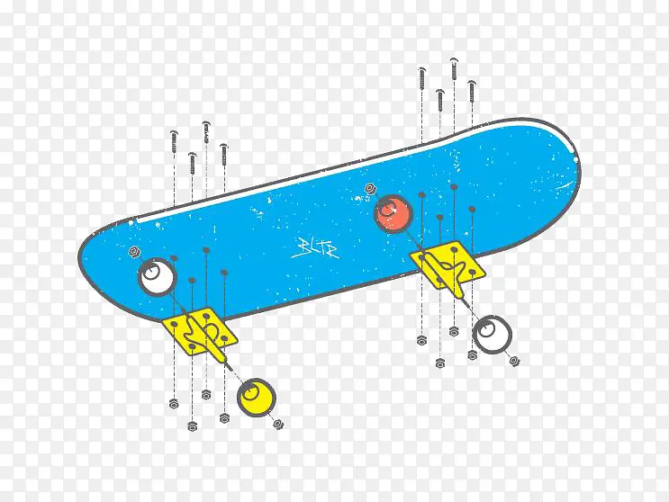 滑板车组装图