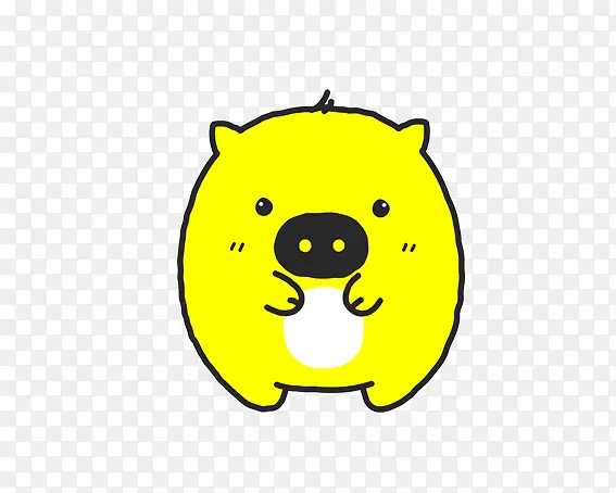 黄色的猪猪