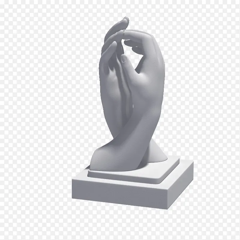 手握手雕塑