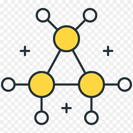 分子小巧比特币图标