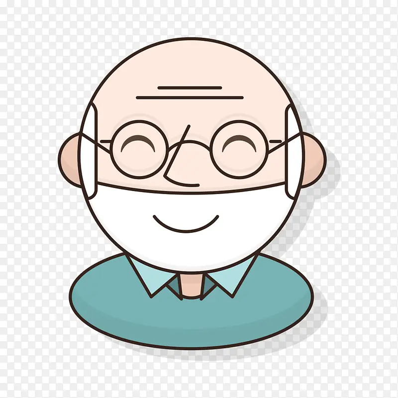 可爱的老爷爷PNG图片素材下载_图片编号ykbkpgjq-免抠素材网