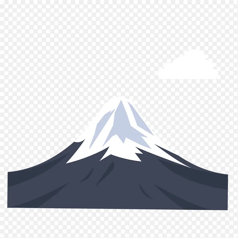 世界旅游海报富士山设计素材