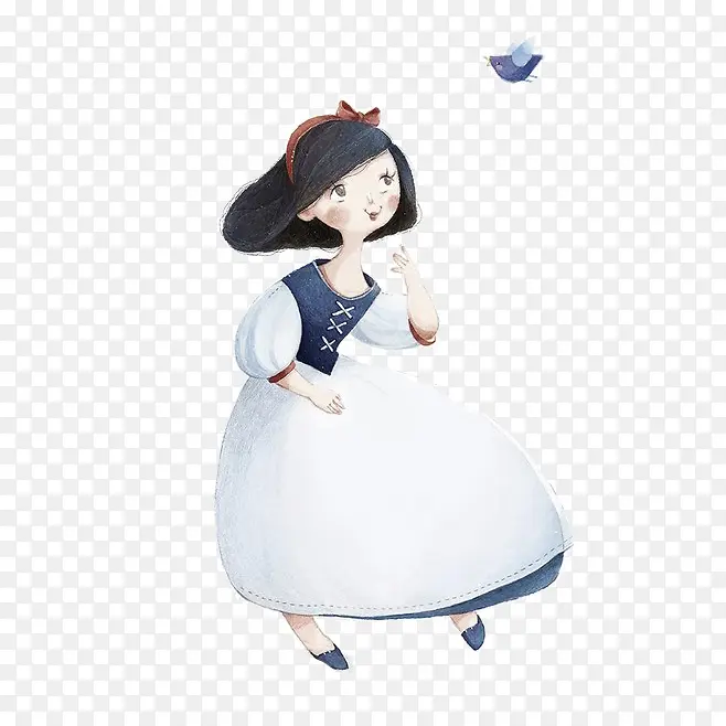卡通手绘女孩PNG图片素材下载_图片编号qljrgmoq-免抠素材网