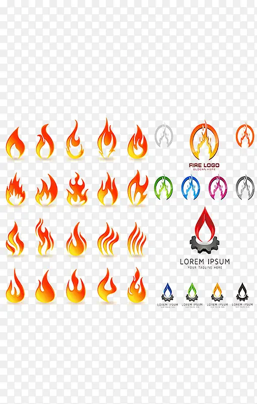 火焰LOGO矢量素材PNG图片素材下载_图片编号qbmwnbjy-免抠素材网