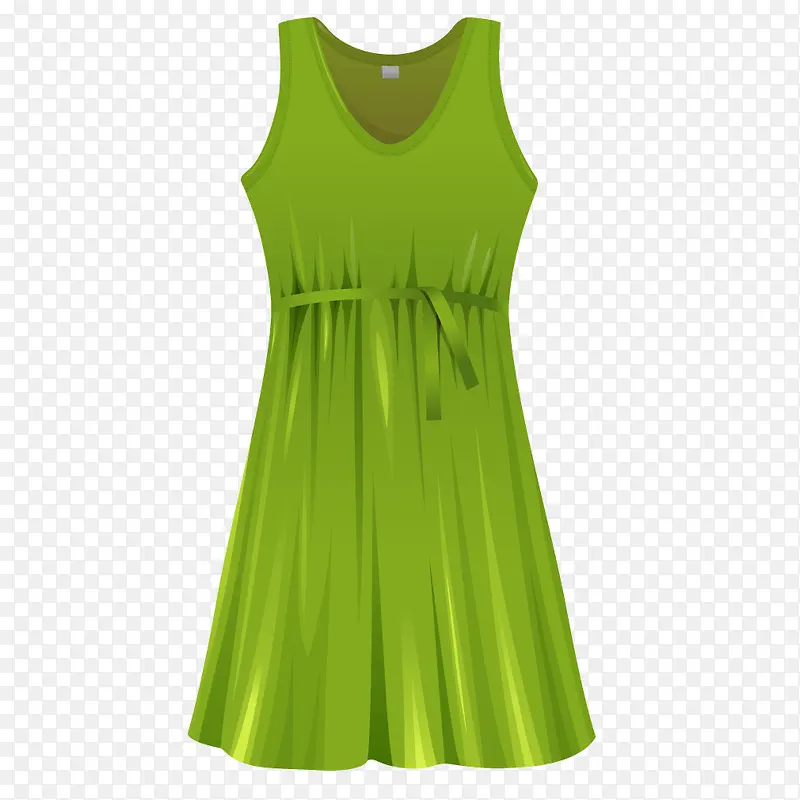 青色绿色女士裙子衣服