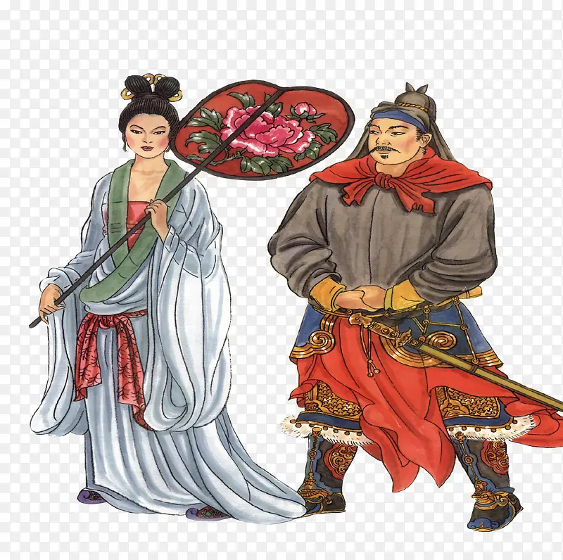 古代后宫素材图