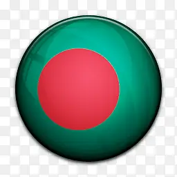 国旗的孟加拉国world-flag-icons