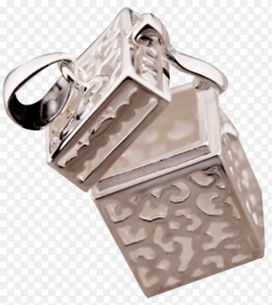 潘多拉镂空魔法宝盒银项链