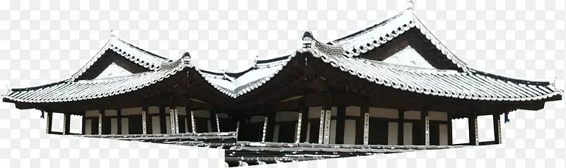 韩国复古冬季房子