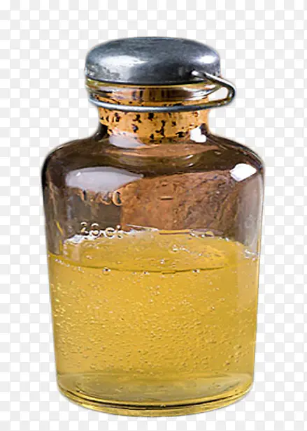 瓶装椰子油素材图片