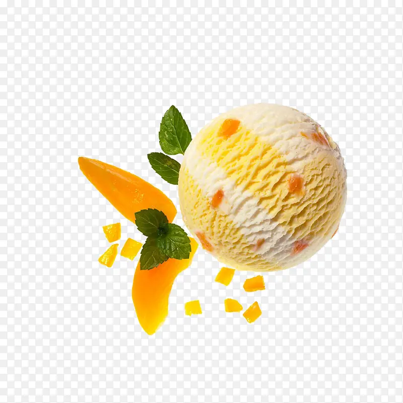 冰淇淋球免抠素材