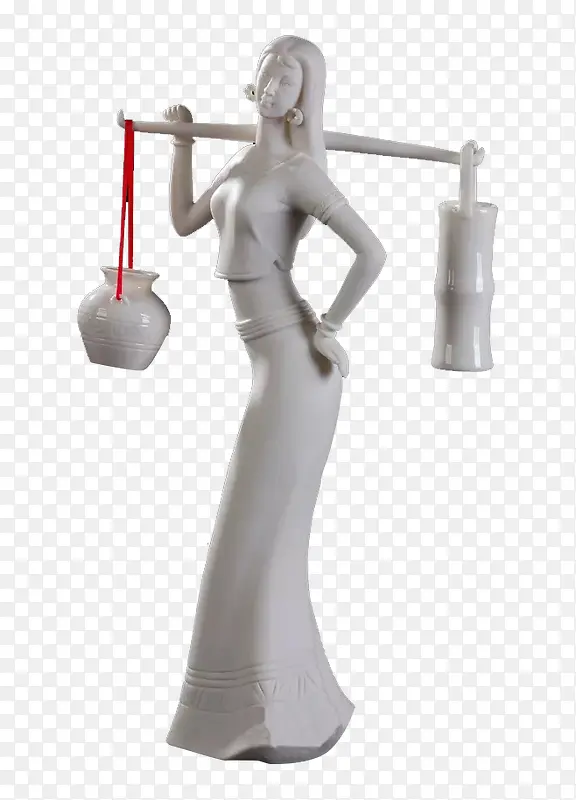 陶瓷傣族姑娘