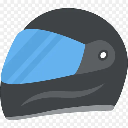 手绘卡通摩托车头盔