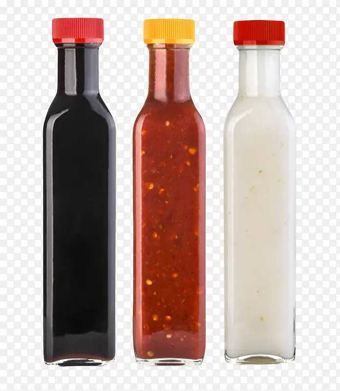 透明易碎品玻璃长瓶子番茄酱包装