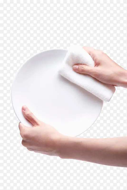 白色擦碗布