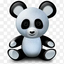 熊猫玩具图标