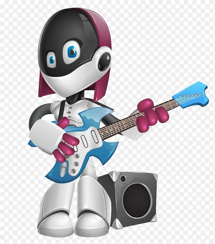 弹吉他的机器人