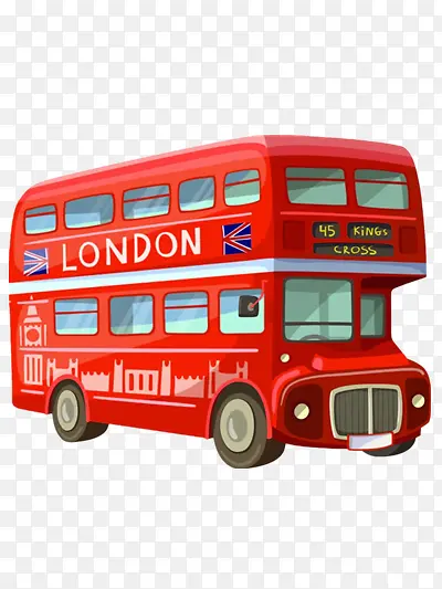 伦敦的巴士