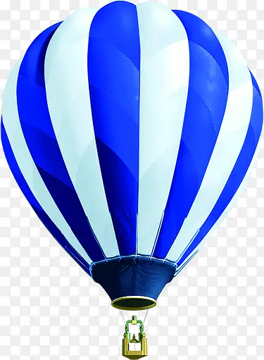高清摄影创意元素蓝色白色热气球