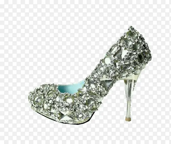 水晶钻石高跟鞋