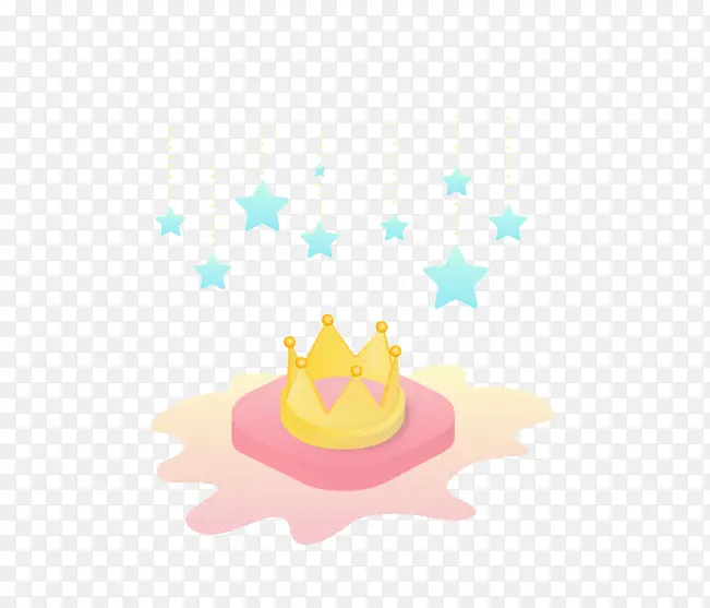粉色王冠