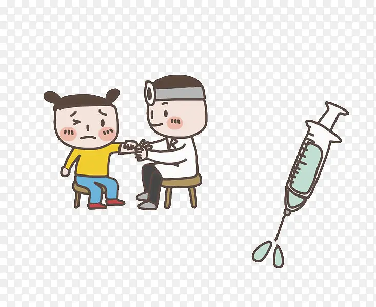 打针的女孩PNG图片素材下载_图片编号qdkpwdwy-免抠素材网