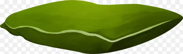 绿色手绘坐垫