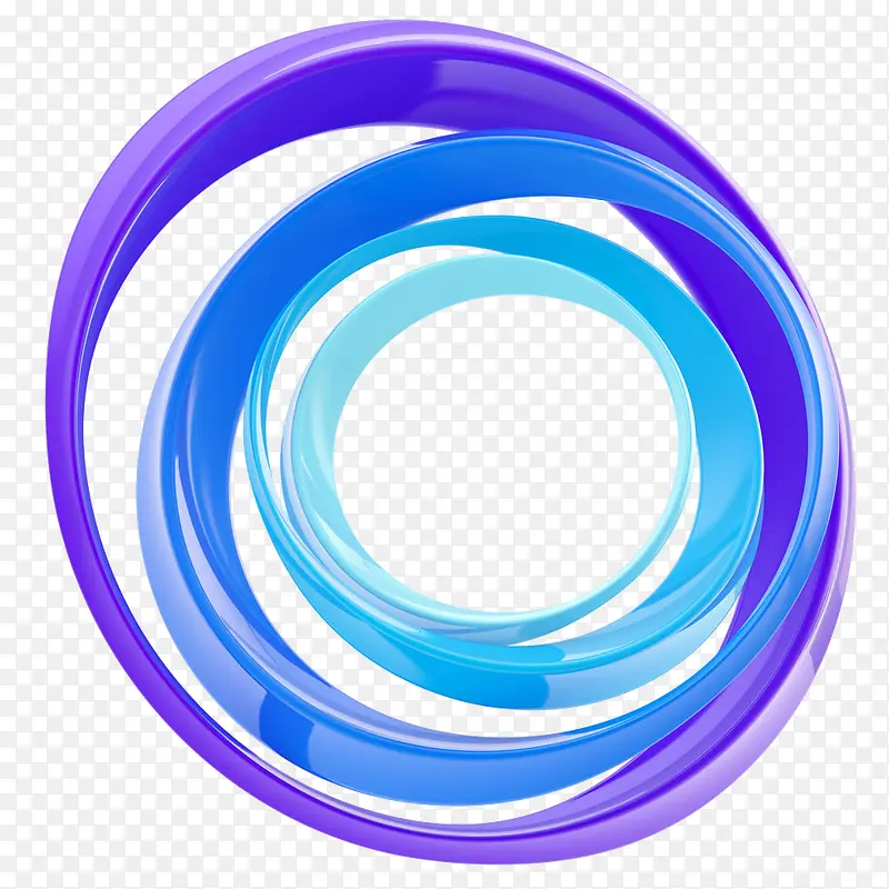 蓝紫色圆圈