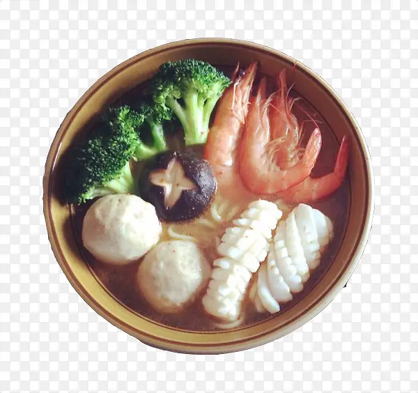 三鲜沙茶面