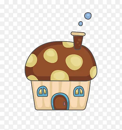 蘑菇造型的房子