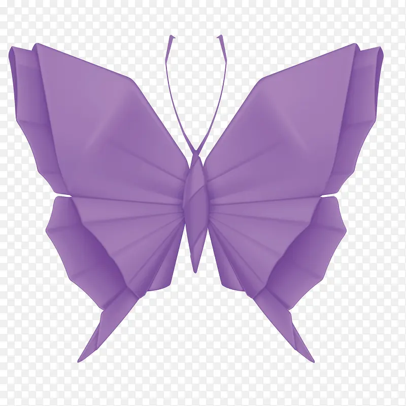 卡通创意折纸动物蝴蝶