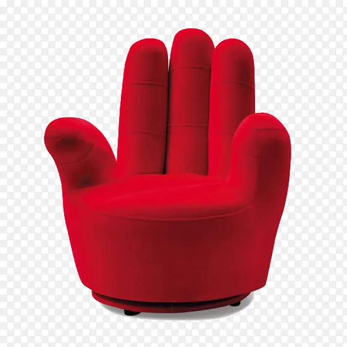 中国红手指沙发