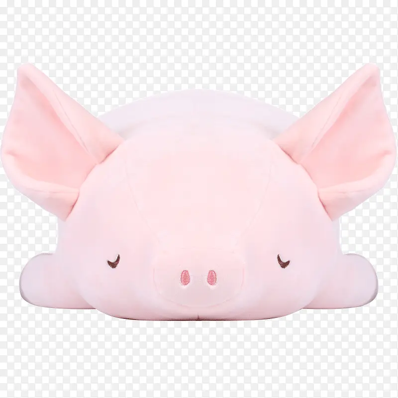 粉色小猪热水袋