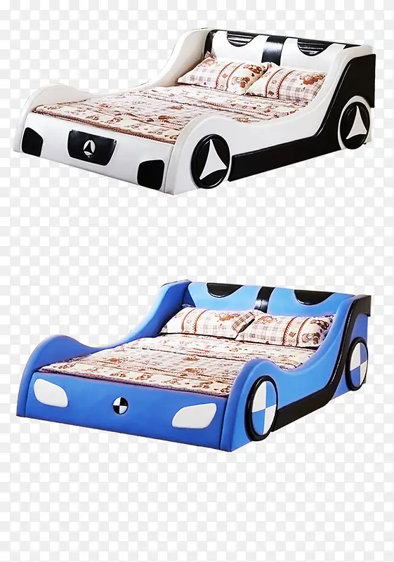 卡通汽车造型儿童床