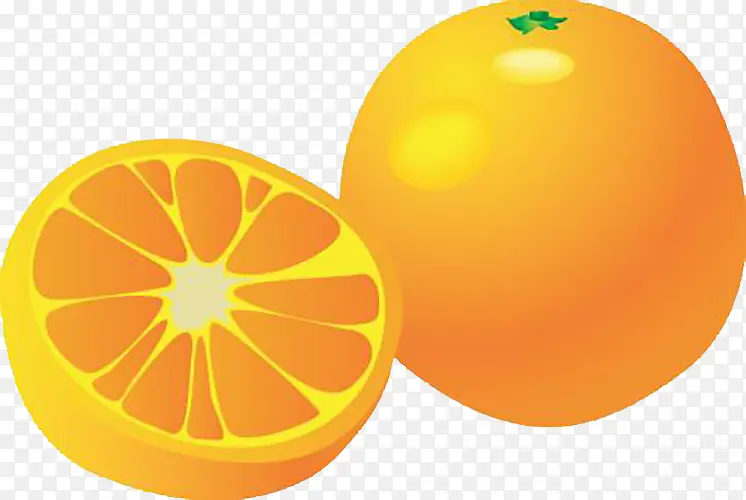 一个半橘子