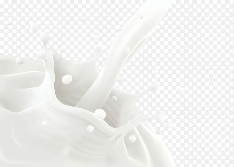 飞溅的牛奶