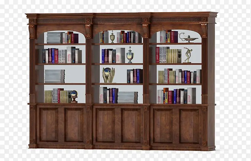 欧式卧室家具创意木质书架