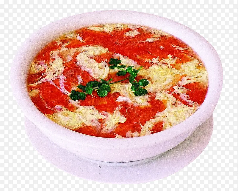 中餐美食番茄蛋汤营养汤