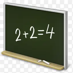 算术黑板桌面教育图标