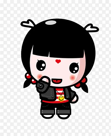 手绘小女孩PNG图片素材下载_图片编号qmzxrxzy-免抠素材网