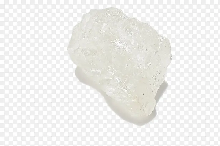 白色海盐晶体
