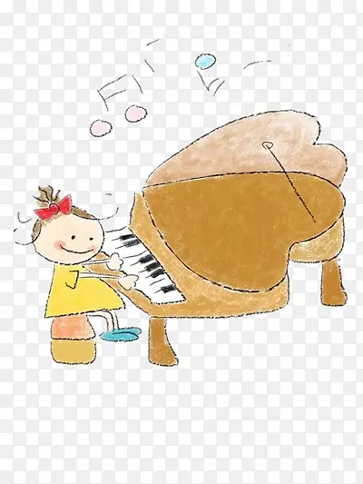 学钢琴