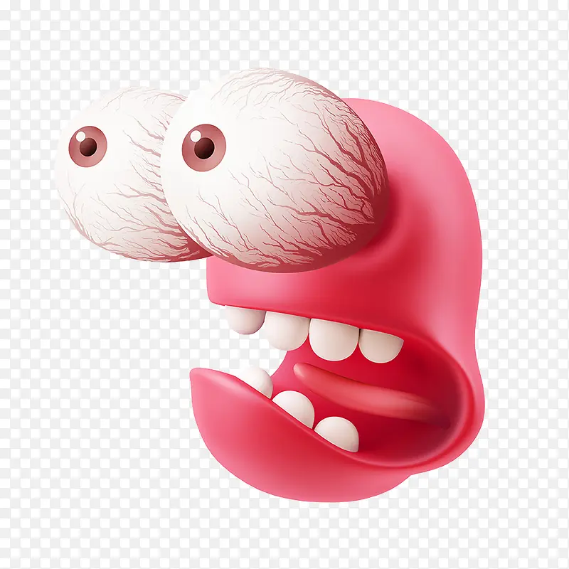 惊悚的表情