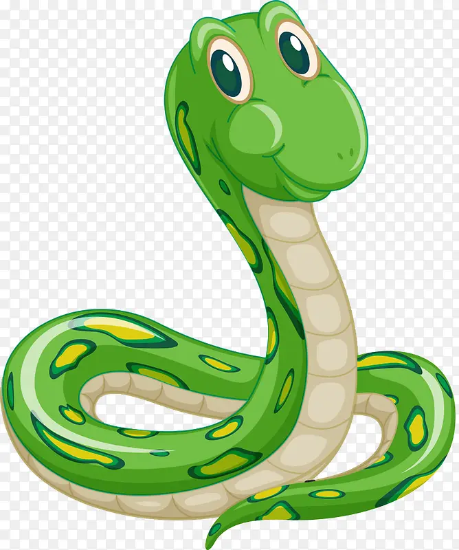 绿色的小蛇