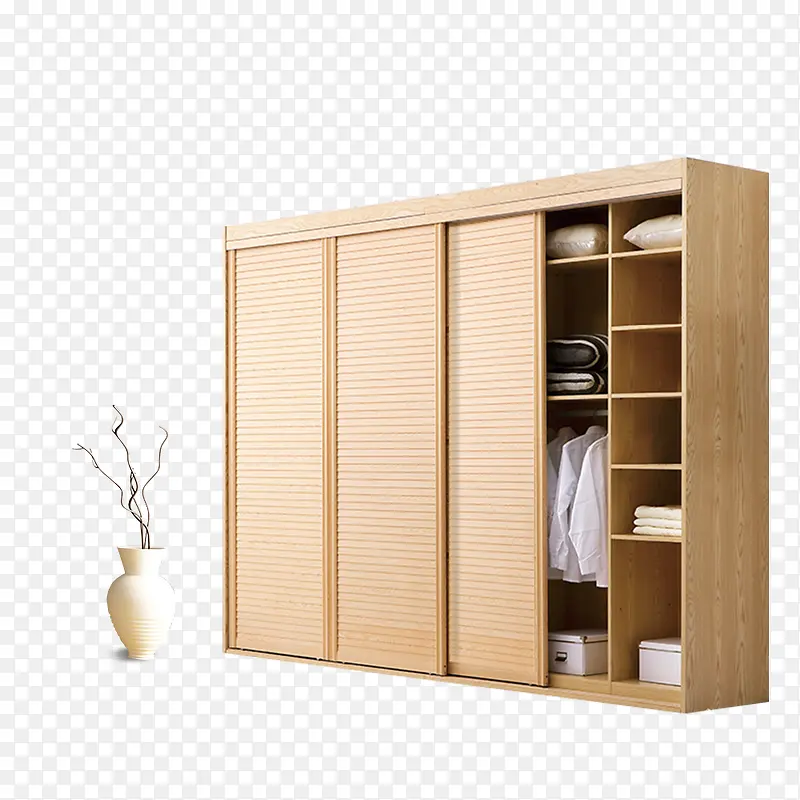 现代时尚衣柜家具实木图案