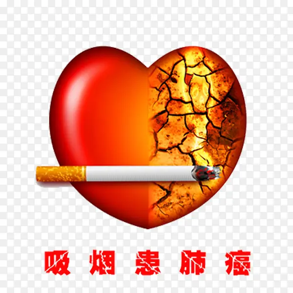 吸烟者与疾病肺癌肺部图